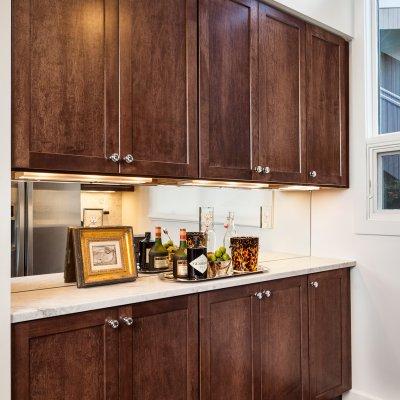 Mt. Adams condo renovation kitchen cabinets Wilcox Architecture