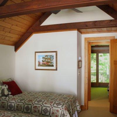 Glen Lake Cottage upstairs bedroom  